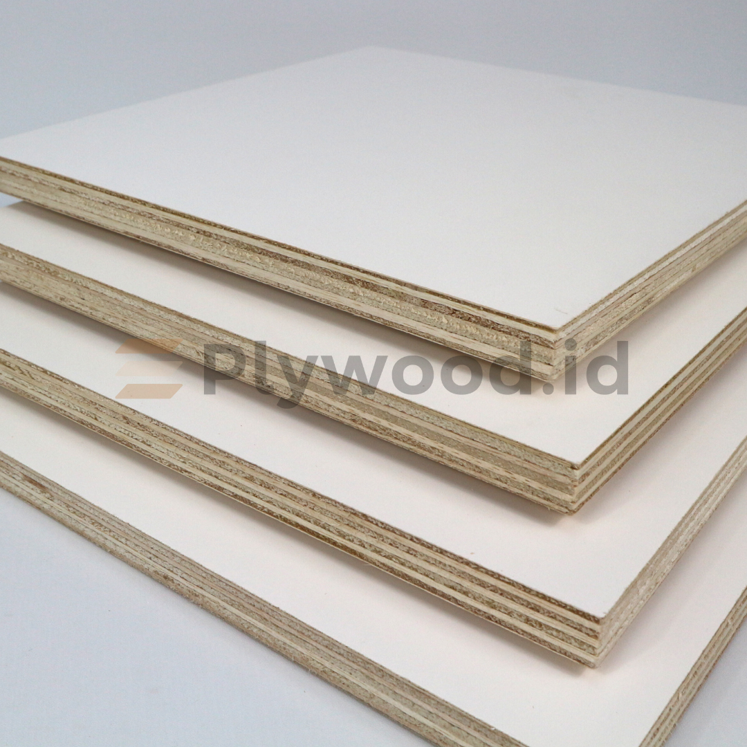 Plywood melamin, triplek melamin, trimin